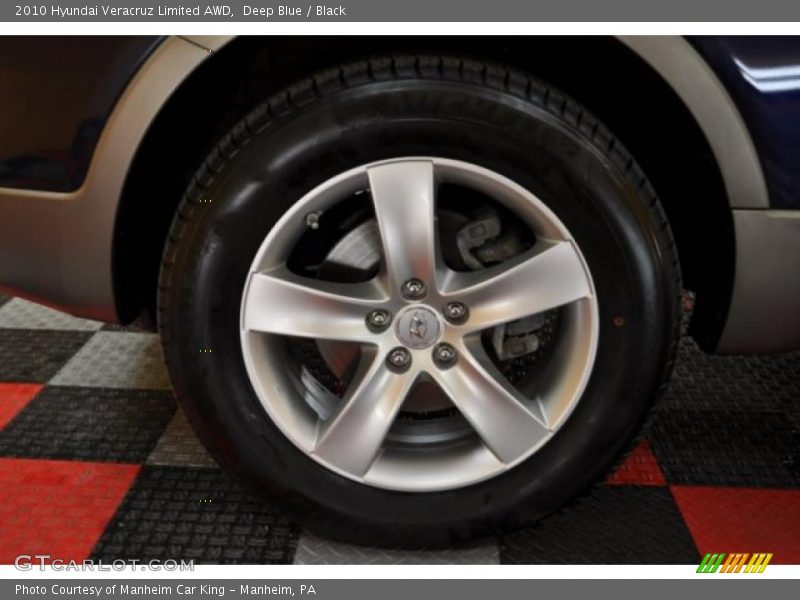 Deep Blue / Black 2010 Hyundai Veracruz Limited AWD