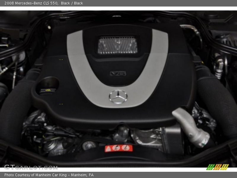 Black / Black 2008 Mercedes-Benz CLS 550