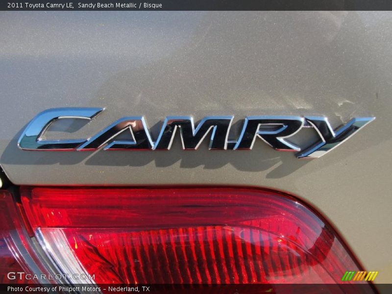 Sandy Beach Metallic / Bisque 2011 Toyota Camry LE