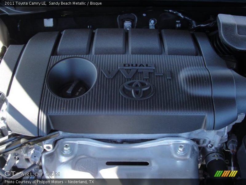 Sandy Beach Metallic / Bisque 2011 Toyota Camry LE