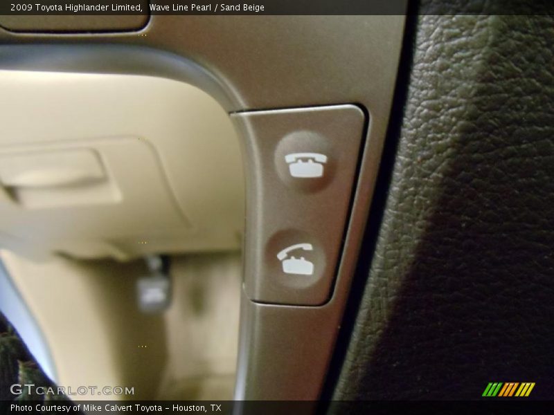 Wave Line Pearl / Sand Beige 2009 Toyota Highlander Limited