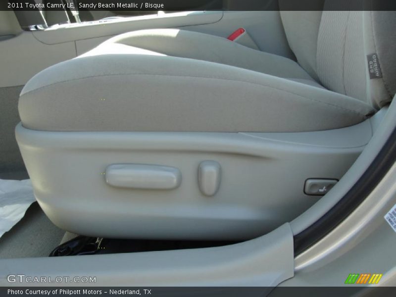 Sandy Beach Metallic / Bisque 2011 Toyota Camry LE