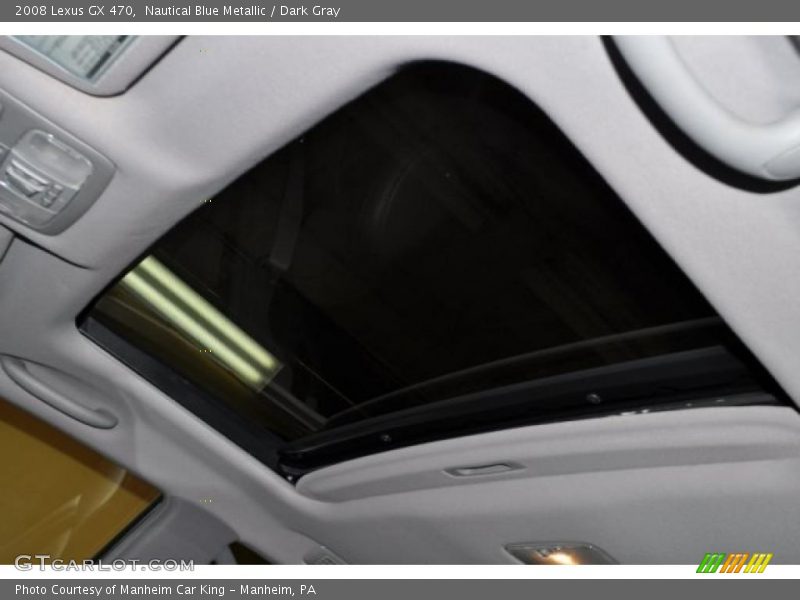 Nautical Blue Metallic / Dark Gray 2008 Lexus GX 470