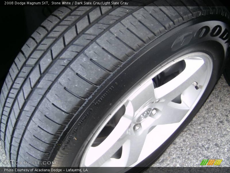 Stone White / Dark Slate Gray/Light Slate Gray 2008 Dodge Magnum SXT