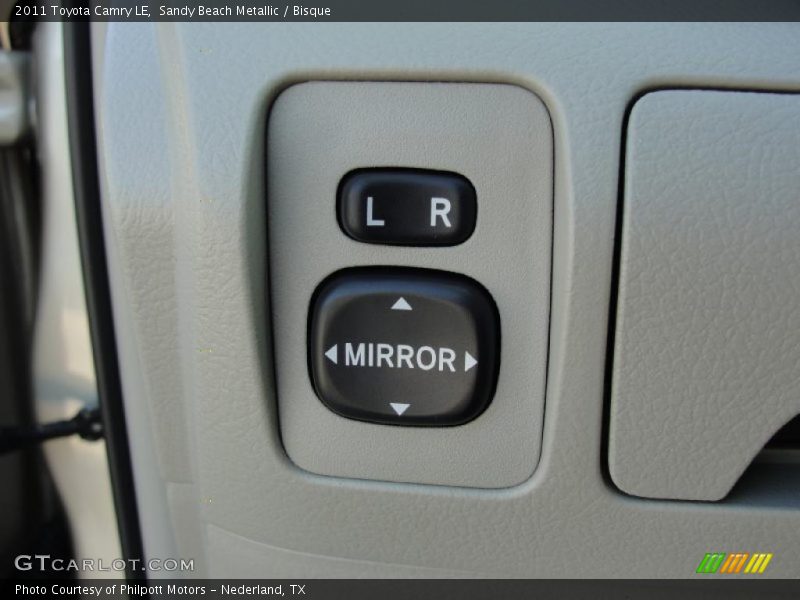 Sandy Beach Metallic / Bisque 2011 Toyota Camry LE