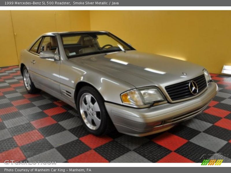 Smoke Silver Metallic / Java 1999 Mercedes-Benz SL 500 Roadster