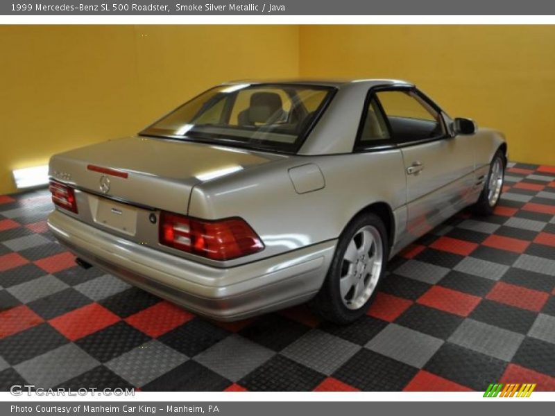 Smoke Silver Metallic / Java 1999 Mercedes-Benz SL 500 Roadster