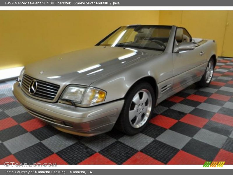 Smoke Silver Metallic / Java 1999 Mercedes-Benz SL 500 Roadster