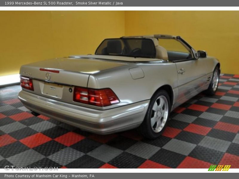 Smoke Silver Metallic / Java 1999 Mercedes-Benz SL 500 Roadster