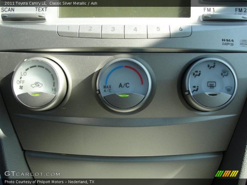 Classic Silver Metallic / Ash 2011 Toyota Camry LE