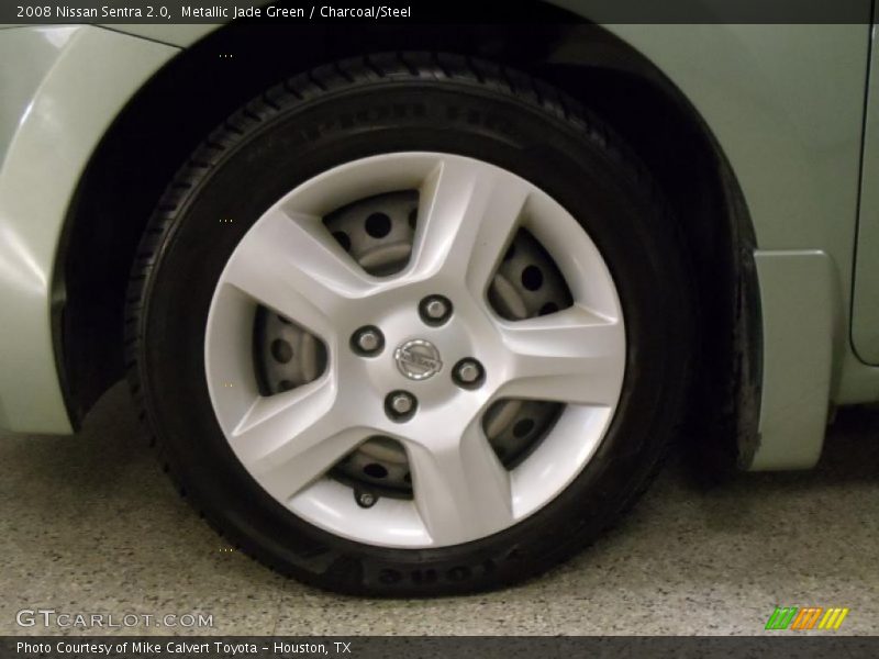 Metallic Jade Green / Charcoal/Steel 2008 Nissan Sentra 2.0