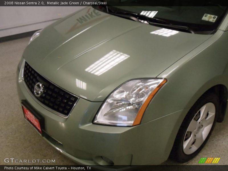 Metallic Jade Green / Charcoal/Steel 2008 Nissan Sentra 2.0