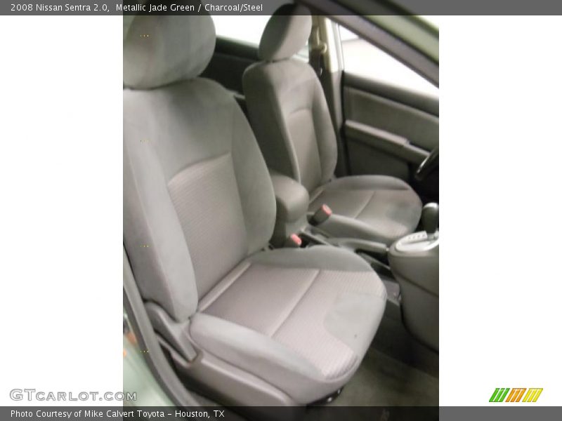 Metallic Jade Green / Charcoal/Steel 2008 Nissan Sentra 2.0