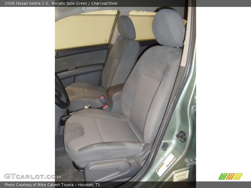 Metallic Jade Green / Charcoal/Steel 2008 Nissan Sentra 2.0