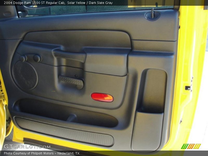 Solar Yellow / Dark Slate Gray 2004 Dodge Ram 1500 ST Regular Cab