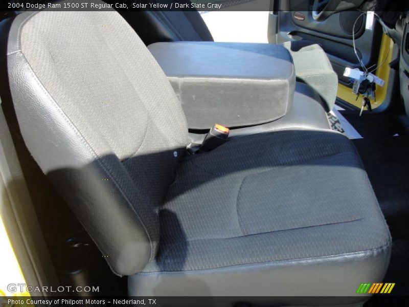 Solar Yellow / Dark Slate Gray 2004 Dodge Ram 1500 ST Regular Cab