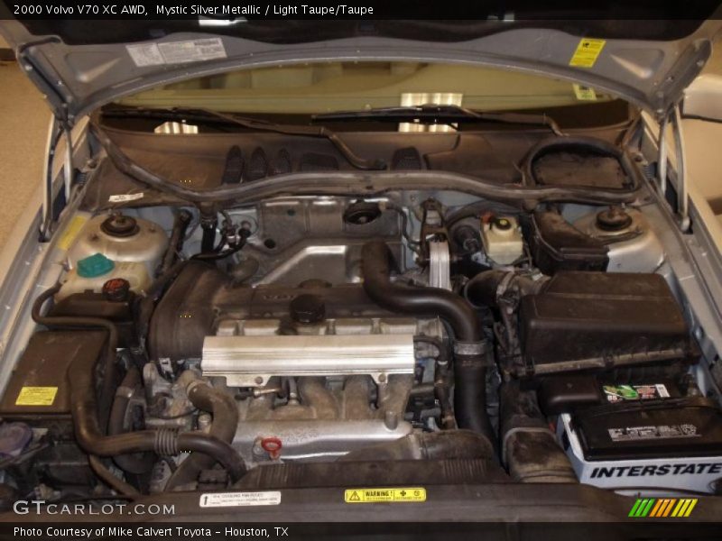  2000 V70 XC AWD Engine - 2.4 Liter Turbocharged DOHC 20-Valve 5 Cylinder