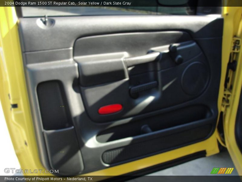 Solar Yellow / Dark Slate Gray 2004 Dodge Ram 1500 ST Regular Cab