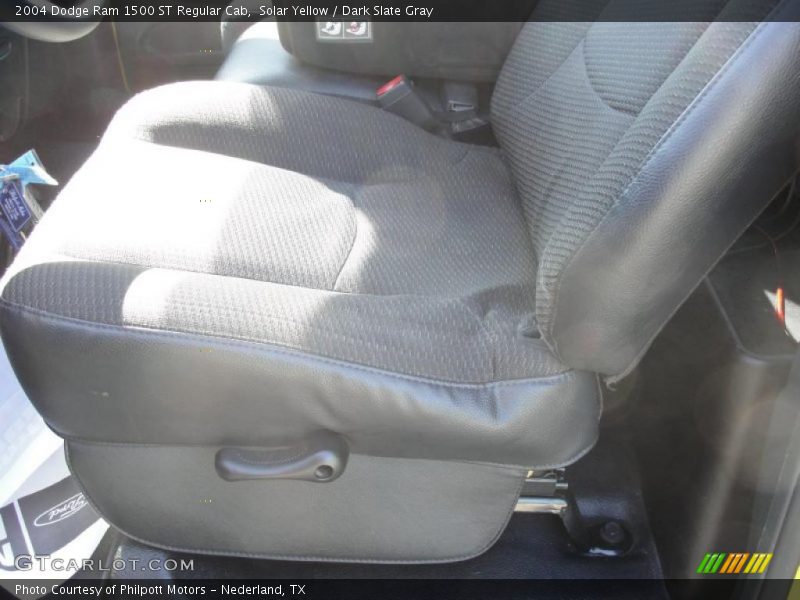Solar Yellow / Dark Slate Gray 2004 Dodge Ram 1500 ST Regular Cab