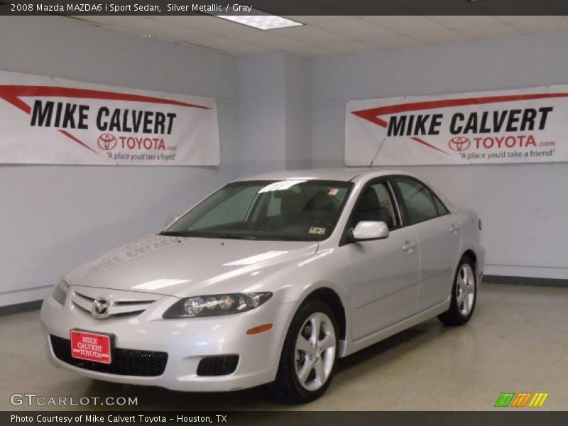 Silver Metallic / Gray 2008 Mazda MAZDA6 i Sport Sedan