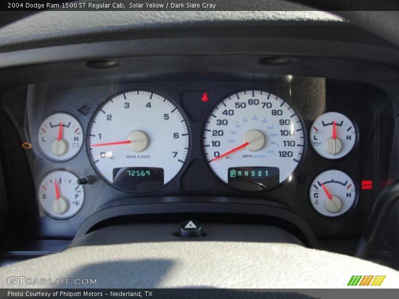  2004 Ram 1500 ST Regular Cab ST Regular Cab Gauges