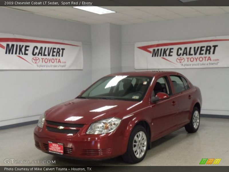 Sport Red / Ebony 2009 Chevrolet Cobalt LT Sedan