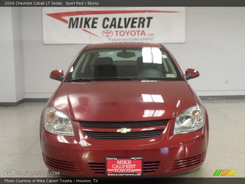 Sport Red / Ebony 2009 Chevrolet Cobalt LT Sedan
