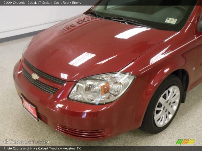 Sport Red / Ebony 2009 Chevrolet Cobalt LT Sedan