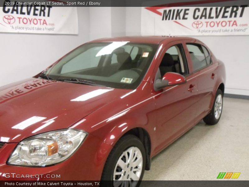 Sport Red / Ebony 2009 Chevrolet Cobalt LT Sedan