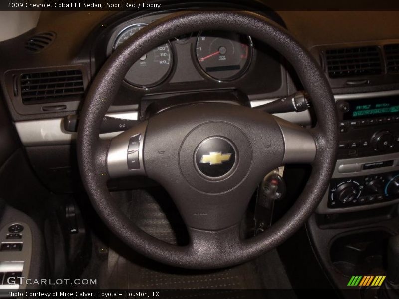 Sport Red / Ebony 2009 Chevrolet Cobalt LT Sedan