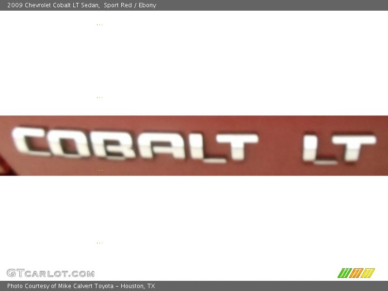 Sport Red / Ebony 2009 Chevrolet Cobalt LT Sedan