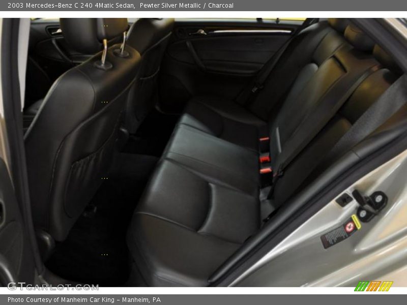 Pewter Silver Metallic / Charcoal 2003 Mercedes-Benz C 240 4Matic Sedan