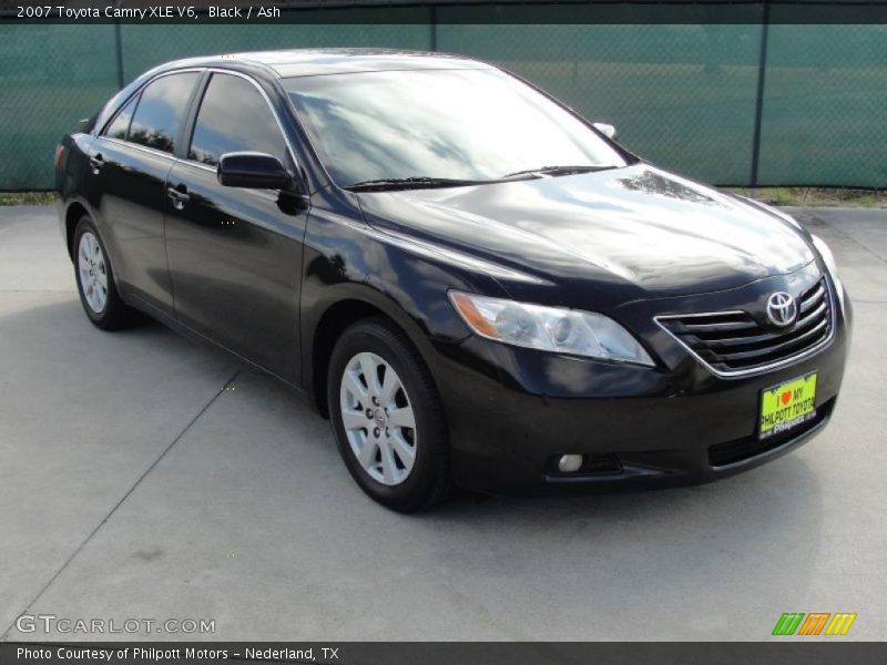 Black / Ash 2007 Toyota Camry XLE V6