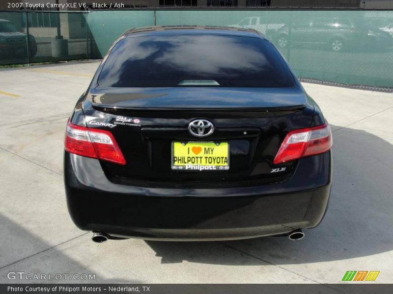 Black / Ash 2007 Toyota Camry XLE V6