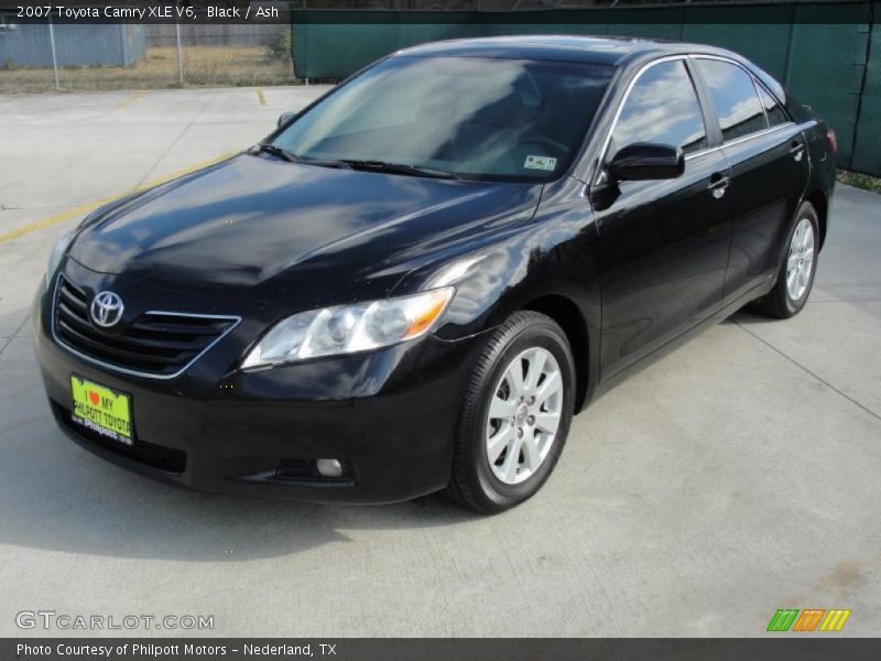 Black / Ash 2007 Toyota Camry XLE V6