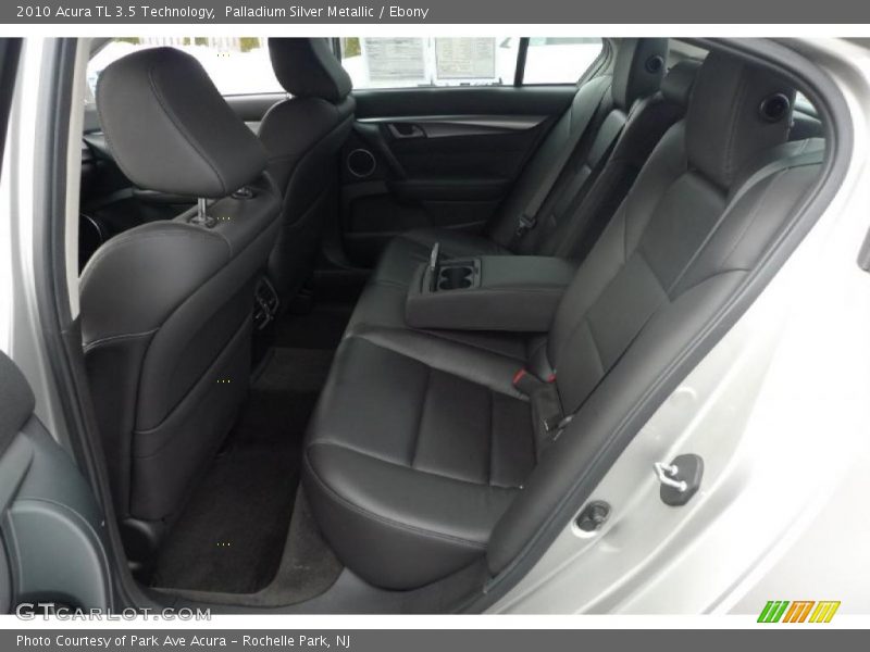 Palladium Silver Metallic / Ebony 2010 Acura TL 3.5 Technology