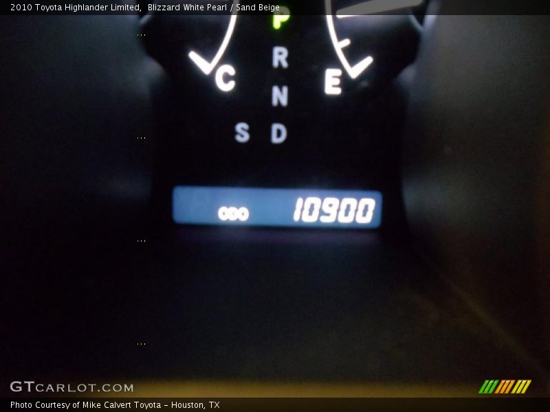 Blizzard White Pearl / Sand Beige 2010 Toyota Highlander Limited