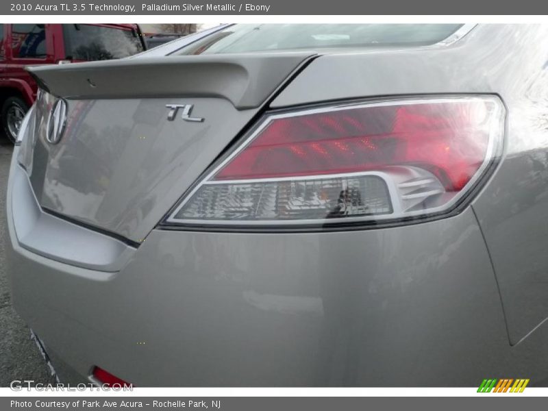 Palladium Silver Metallic / Ebony 2010 Acura TL 3.5 Technology