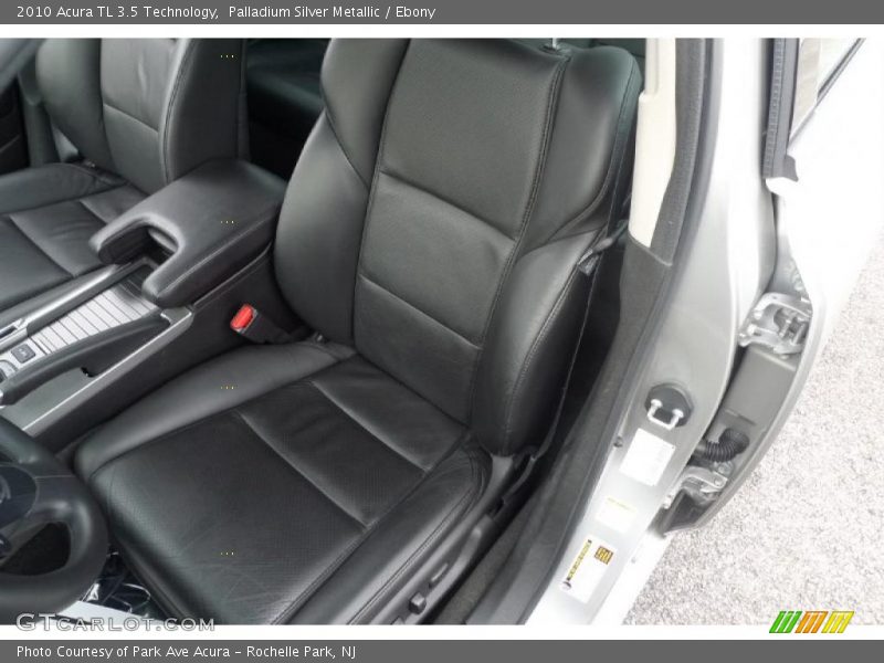 Palladium Silver Metallic / Ebony 2010 Acura TL 3.5 Technology