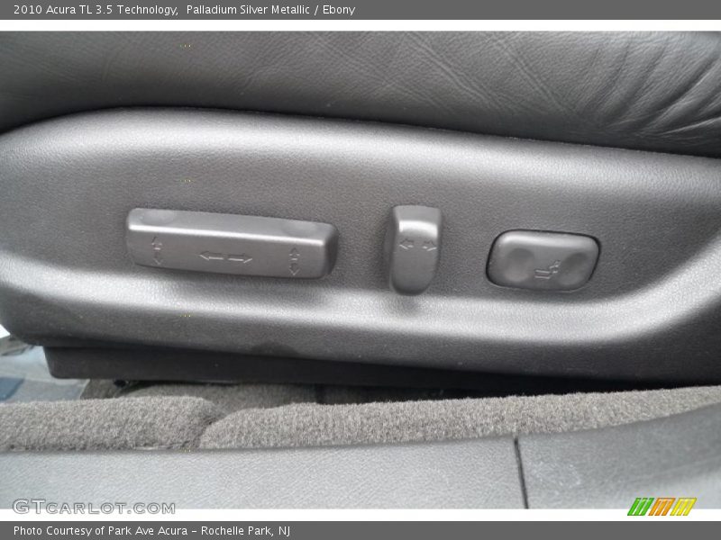 Palladium Silver Metallic / Ebony 2010 Acura TL 3.5 Technology