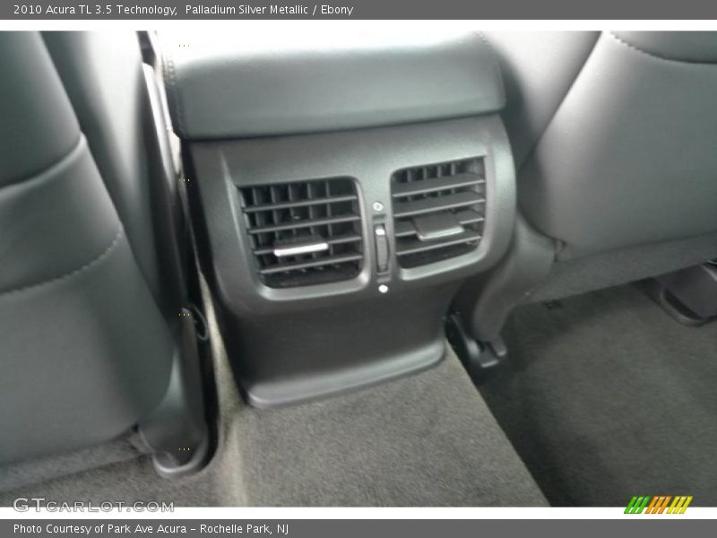 Palladium Silver Metallic / Ebony 2010 Acura TL 3.5 Technology