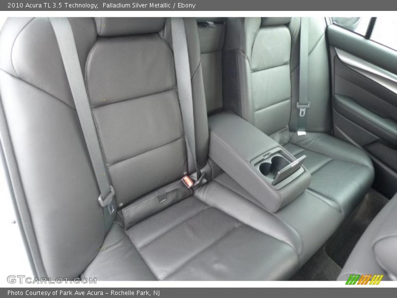 Palladium Silver Metallic / Ebony 2010 Acura TL 3.5 Technology