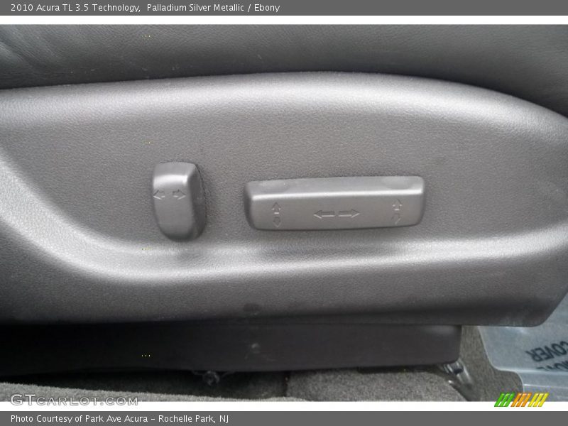 Palladium Silver Metallic / Ebony 2010 Acura TL 3.5 Technology