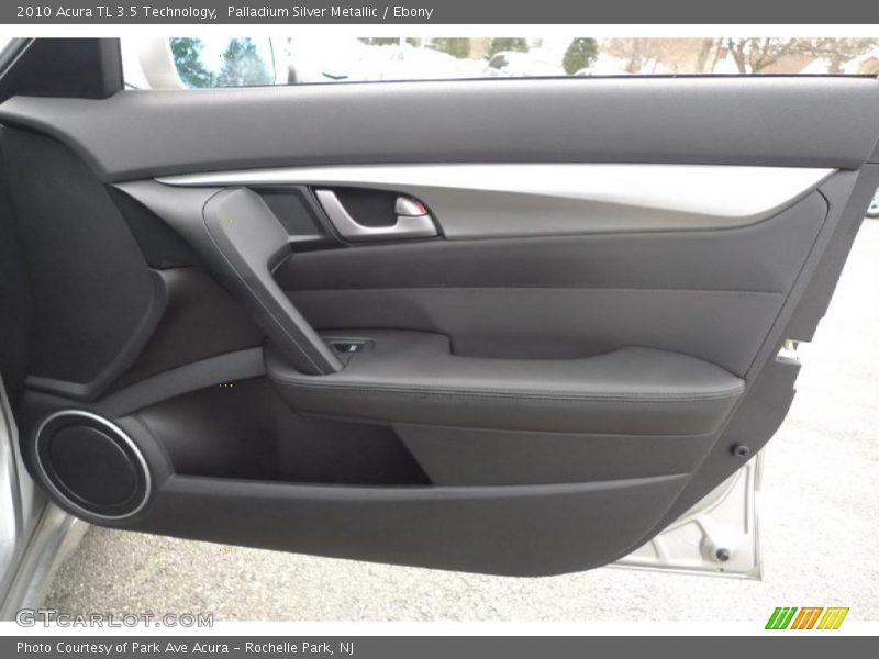 Palladium Silver Metallic / Ebony 2010 Acura TL 3.5 Technology