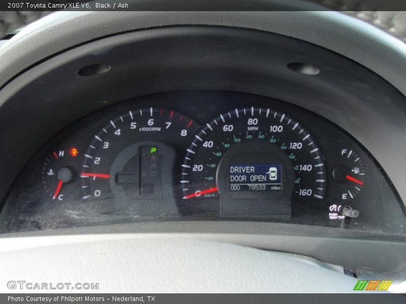 Black / Ash 2007 Toyota Camry XLE V6