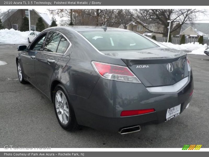 Polished Metal Metallic / Ebony 2010 Acura TL 3.5 Technology