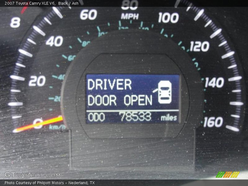 Black / Ash 2007 Toyota Camry XLE V6