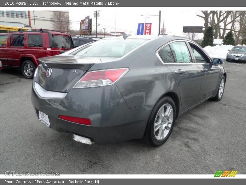Polished Metal Metallic / Ebony 2010 Acura TL 3.5 Technology