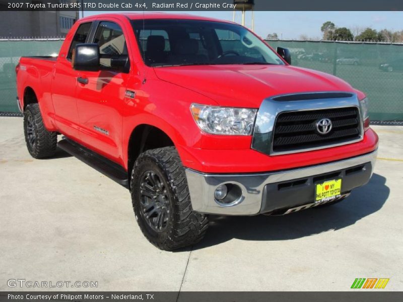 Front 3/4 View of 2007 Tundra SR5 TRD Double Cab 4x4