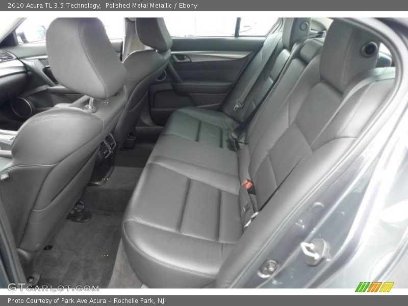 Polished Metal Metallic / Ebony 2010 Acura TL 3.5 Technology